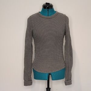 We The Free Charcoal Crew Neck Sweater
